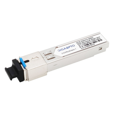 ONU ONT Kelas B+ GPON SFP Transceiver TX1.244G/RX2.488G 1310nm TX 1490nm RX SC UPC 20km DDM