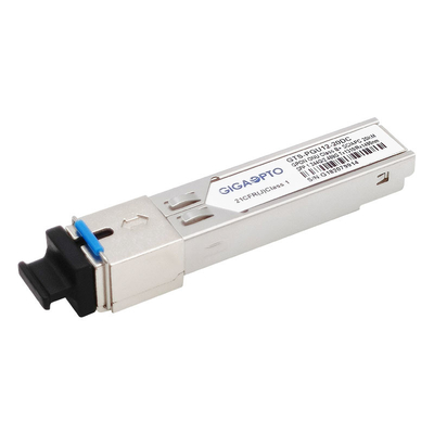 Kelas Generik B + ONU GPON SFP Modul Transceiver SMF 1310nm 1490nm SC APC konektor optik DDM