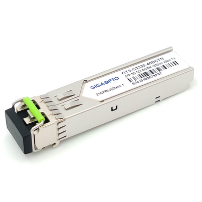 Modul Pemancar Tunggal 3G-SDI SFP CWDM 1270nm-1610nm 40KM SMF LC DDM Non MSA