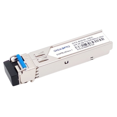 3Gbps MSA Video Digital SFP BiDi 1310nm TX 1550nm RX 10km Modul Transceiver Untuk SD/HD/3G-SDI