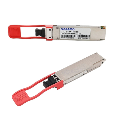 1310nm QSFP + Transceiver Ethernet 40km Duplex LC SMF Untuk Cisco QSFP-40G-ER4