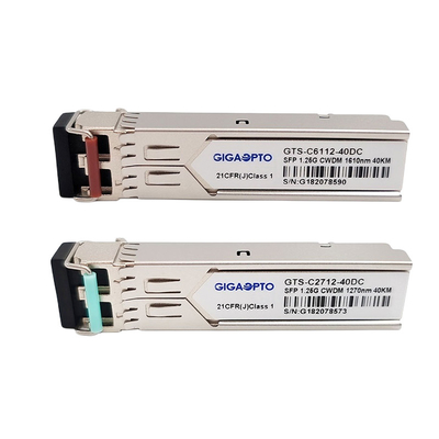 1000BASE-CWDM HPE SFP Transceiver 40km SMF Untuk SFP40K-CWxxxx