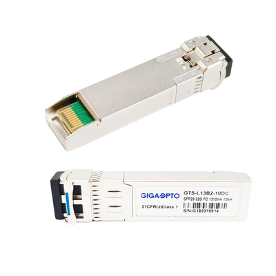 1310nm Cisco Fiber Channel Transceiver 32G SFP28 10km Untuk DS-SFP-FC32G-LW