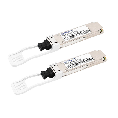 1310nm LAN WDM QSFP28 100GBASE-ZR4 Transceiver Optik Untuk Cisco QSFP-100G-ZR4-S