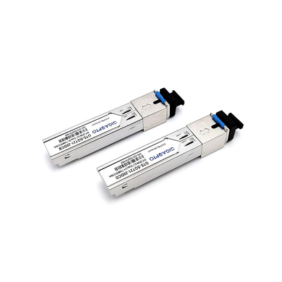 Transceiver Modul SFP Mode Tunggal 450mA Panjang gelombang 1490nm & 1310nm