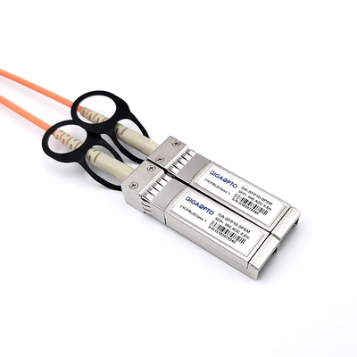 3m OM2 850nm SFP Qsfp+ Kabel Optik Aktif Multi Mode