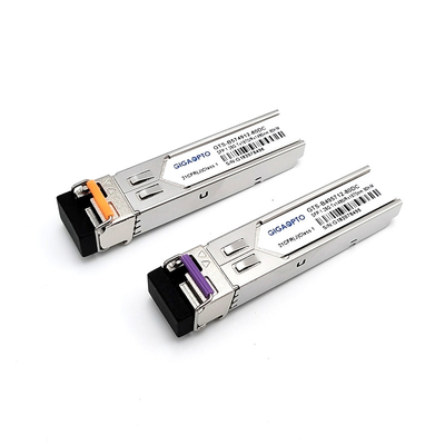 SFP Optical Transceiver DDM/DOM Dukungan Data Rate 155Mbps~100Gbps Konektor LC/SC/FC