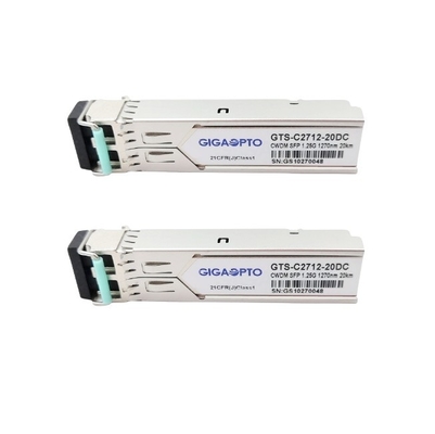 CWDM 1.5W SFP Transceiver untuk konsumsi