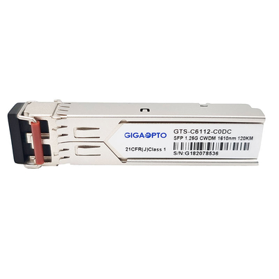 Modul Transceiver SFP Duplex 1.25G 1000BASE CWDM 1270 1610nm 120km LC SMF DOM