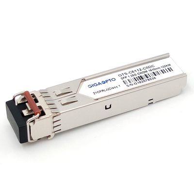Modul Transceiver SFP Duplex 1.25G 1000BASE CWDM 1270 1610nm 120km LC SMF DOM