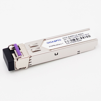 Modul Transceiver SMF DOM LC 1,25G BiDi SFP 1000BASE-BX TX1490nm/RX1570nm 80km