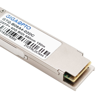 40GBASE SR BiDi QSFP+ Optical Transceiver Duplex LC 832nm 918nm Modul MMF 150m DOM