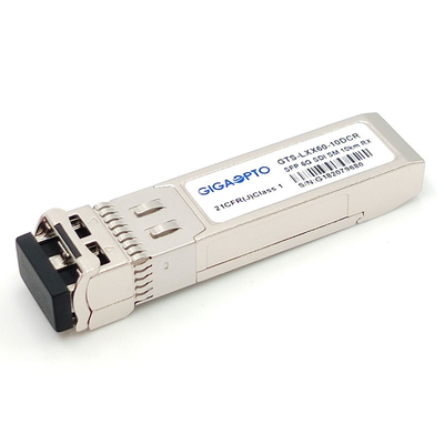 6G SDI SMPTE SFP PIN 10km SMF LC Modul Penerima Tunggal MSA