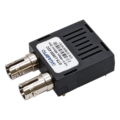 0~1Mbps 1x9 Transceiver Optik 850nm MMF 2km Modul Transceiver TTL LVTTL Duplex SC FC ST