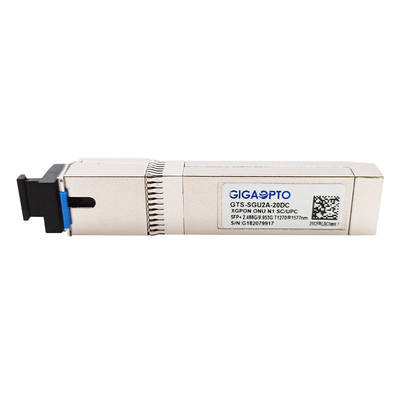 XGPON ONU N1 SFP + Modul Transceiver Tx2.488G /Rx 9.953G 1270nm 1577nm SMF SC UPC 20km