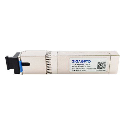 9.953Gbps XGS PON ONU SFP + Modul Transceiver 1270nm 1577nm SMF SC APC 20km DOM