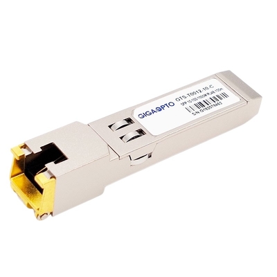 Tembaga SFP 10/100/1000BASE-T 100m SGMII Cat 6/6a RJ-45 Modul Transceiver Optik