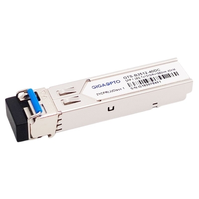 Modul Transceiver SMF LC DOM 1000BASE BX 1.25G BIDI TX1310nm RX1550nm SFP 40km