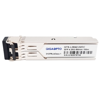 850nm 150m Modul Pemancar Optik SFP MMF Duplex LC DOM Modul Transceiver Optik 4G Fibre Channel