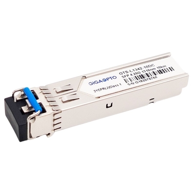 Modul Saluran Serat 4G SFP 1310nm 10km SMF Duplex LC DOM 4.25G Modul Transceiver