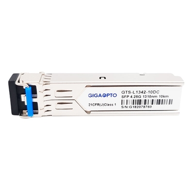 Modul Saluran Serat 4G SFP 1310nm 10km SMF Duplex LC DOM 4.25G Modul Transceiver