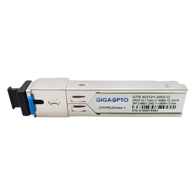 GPON OLT Kelas C+++ D 9dBm GPON SFP Modul Transceiver DOM