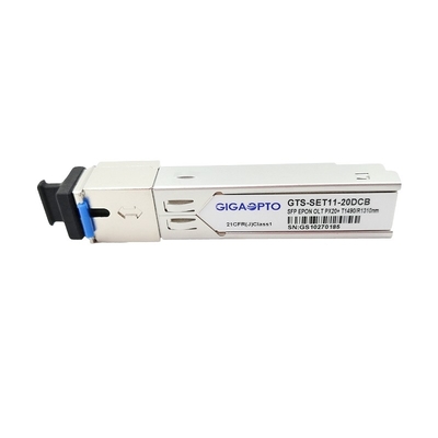 SC DDM SMF SFP Modul EPON OLT PX20+ 1.25G TX1490nm RX1310nm 20km
