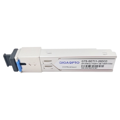 OLT SFP EPON Px20+++ PX40 7dBm SFP 1.25G TX1490nm/RX1310nm 20km Modul Transceiver