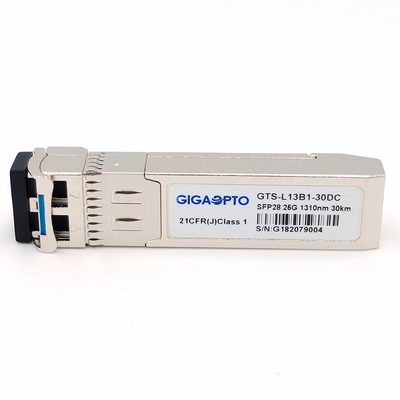SFP28 30km 25GBASE ER Lite SMF 1310nm Modul Transceiver Optik Duplex LC DOM