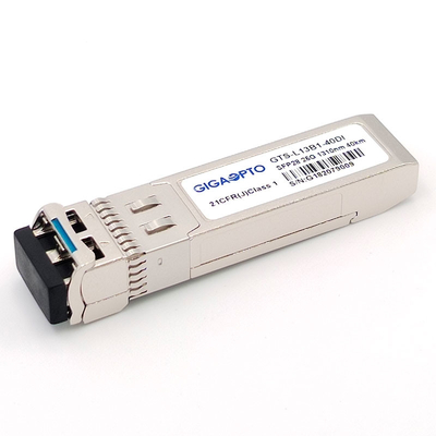 SFP28 25GBASE ER 1310n 40km Modul Transceiver SFP Optik EML APD SMF LC DOM Industri