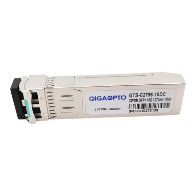 10Gbps SFP+ CWDM LR 1270 1610nm Modul Transceiver Optik SMF 10km LC DOM