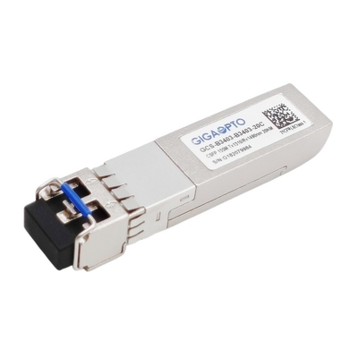 100BASE Dual BIDI CSFP Fiber Optik Transceiver TX1310nm RX1490nm LC 20km DOM