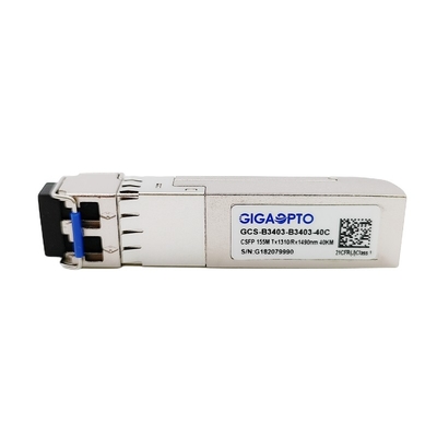 Saluran Ganda 155Mbps Compact SFP BIDI Transceiver TX1310nm RX1490nm LC 40km DOM