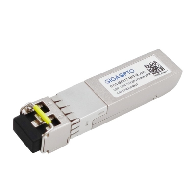Dual 1.25G BIDI CSFP Transceiver LX TX1550nm RX1310nm SMF 20km Sfp Modul Serat Tunggal