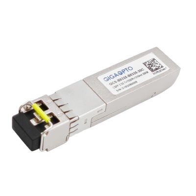 2.5Gbps Compact SFP Dual BIDI Transceiver Tx 1310nm Rx 1550nm LC 20km DOM