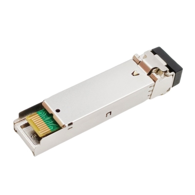 Modul Transceiver Optik SFP Industri 100BASE FX Duplex LC 1310nm MMF 2km 155Mbps DOM