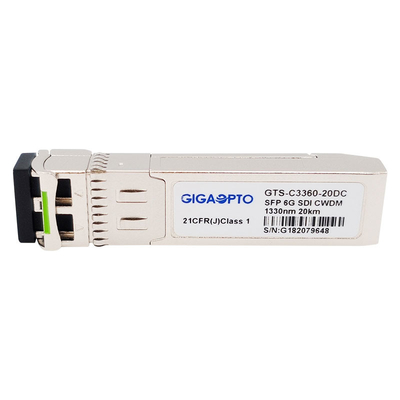 6Gbps CWDM 1270nm - Modul Transceiver Video 1450nm untuk SD/HD/3G/6G/SDI