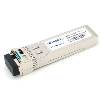 6G SDI SMPTE SFP BIDI LC TX1310nm RX1550nm 10km Modul Transceiver MSA