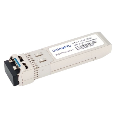 Modul Transceiver Saluran Serat SFP+ 8G FC SMF 1310nm 25km LC DOM