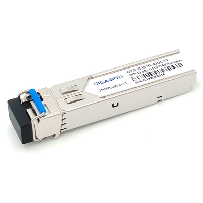 3G-SDI 1-Fiber BiDi Pemancar Optik Ganda 1310nm/1550nm 10km Modul Pola Patologis Video Non MSA