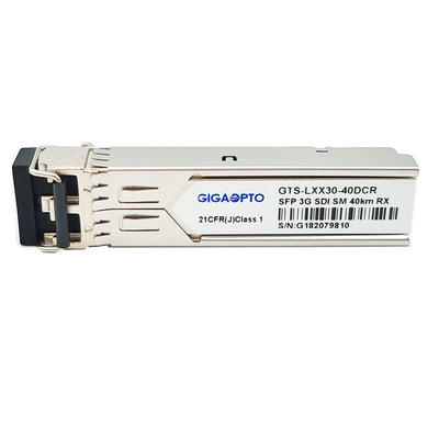 Modul Penerima Tunggal Video Digital 3G 1310nm 40km untuk Pinout MSA SD/HD/3G-SDI