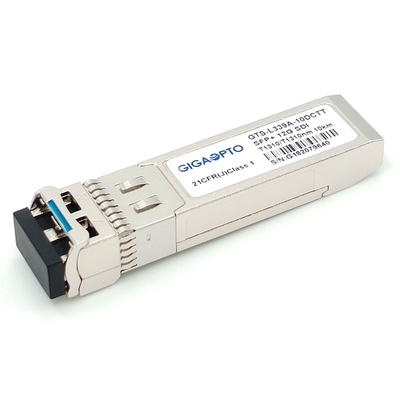 Video Non MSA 12G-SDI SFP 1310nm Modul Pemancar Optik Ganda 10km LC DOM