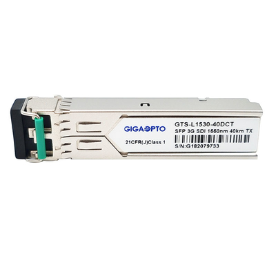 Pemancar SFP Video MSA 3Gbps 1550nm 40km Untuk SD HD 3G SDI