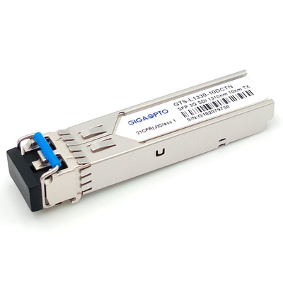 Non MSA 3G SDI SFP Tx 1310nm 10km Video Pola Patologis Modul Pemancar Tunggal DDM Untuk SD/HD/3G SDI