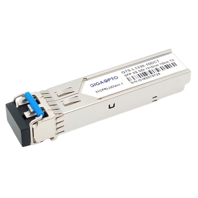 SD SDI 3G SDI SFP Video TX1310nm Pemancar Optik Tunggal 10km LC DOM MSA Untuk SD HD 3G SDI