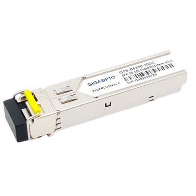 3Gb/S Single Mode BiDi SFP Module TX1550nm RX1310nm 10km Video Pola Patologis Modul Transceiver DDM MSA