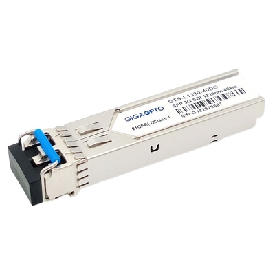 MSA 3G SD HD 3G SDI SFP Transceiver 1310nm 40KM DFB PIN Pemancar Optik Modul Penerima Dual LC DOM