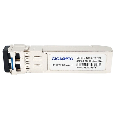 Modul Transceiver Video 6G 1310nm 10km LC DOM Untuk SD/HD/3G/6G/SDI