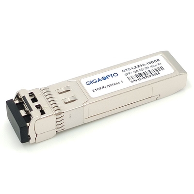 MSA 12G SDI Video SFP 1310nm 10km Modul Penerima Optik Tunggal Untuk 12G 6G 3G HD SD-SD