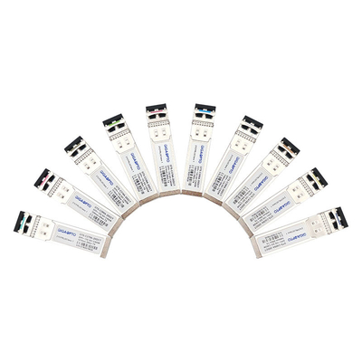 Pemancar SDI CWDM 12G SFP+ Tx 1270~1450nm Pemancar DFB 20KM LC DOM MSA Pinout